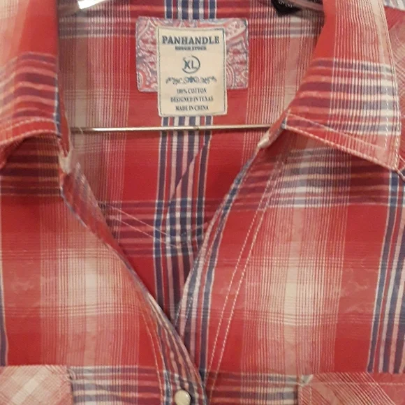 Panhandle slim western style shirt size xl - Picture 2 of 6